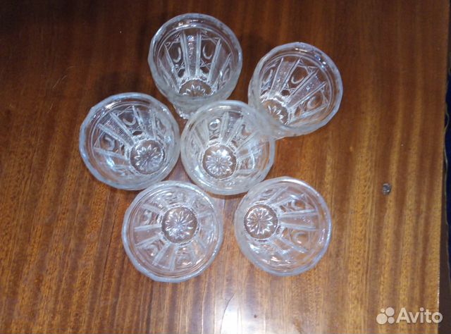 Хрустальные бокалы фужеры рюмки
