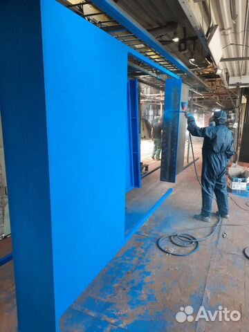 Порошковая покраска металлоконструкций и дисков