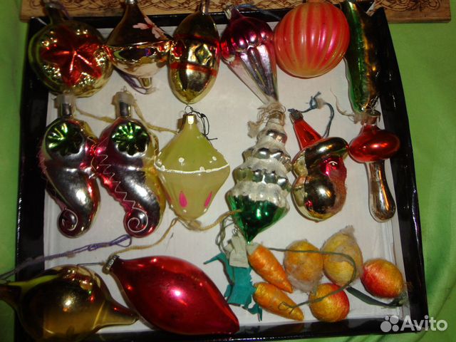 Игрушки на елку СССР