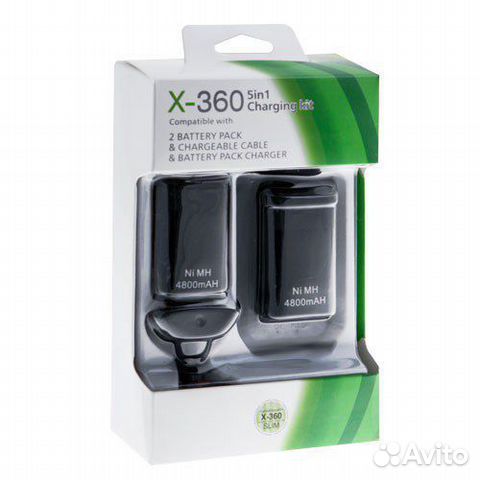 Набор 5в1 Play & Charge Kit для джойстика xbox360