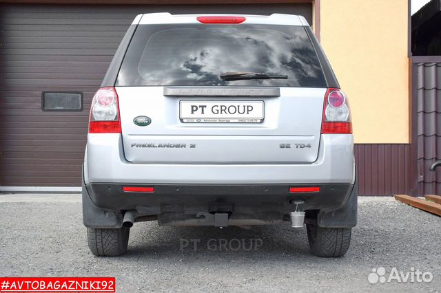 Фаркоп (тсу) под квадрат на Land Rover Freelander2