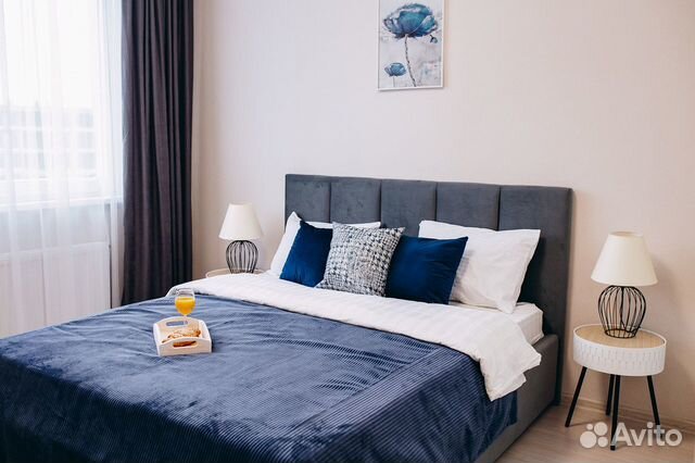 

2-к. квартира, 45 м², 2 кровати