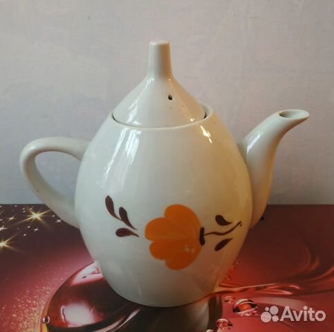 Чайник заварочный фарфоровый СССР