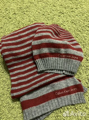Комплект Шапка и шарф calvin klein