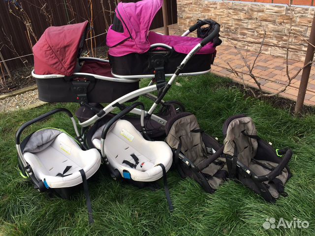 Коляска для двойни/близнецов/погодок Casualplay