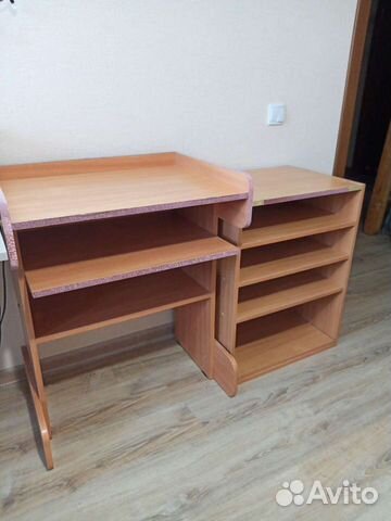 Столик с полками Компьютерный стол