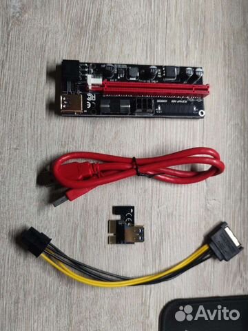 Райзер для видеокарты VER009S molex PCI-E