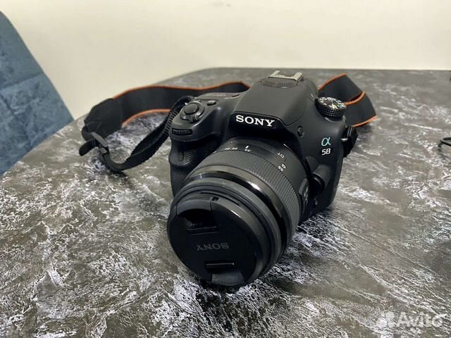 Зеркальный фотоаппарат sony alpha 58