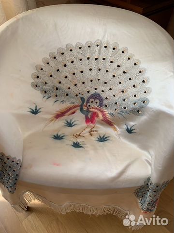 Вышивка шелком по шелку. Китай. Сучжоу. 1946 г