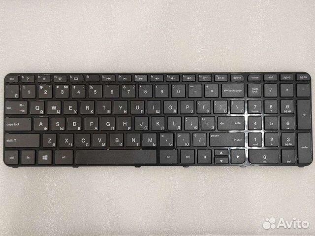 Клавиатура для ноутбука HP 15-B с рамкой