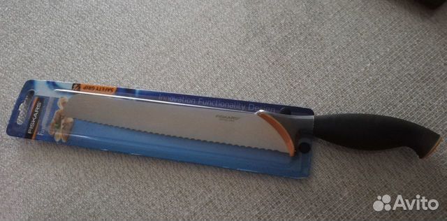 Кухонные ножи, ножи Fiskars, хлебный нож