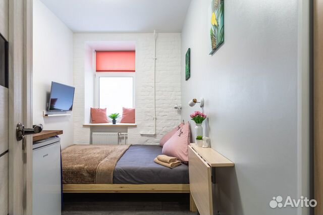 

Квартира-студия, 15 м², 1 кровать