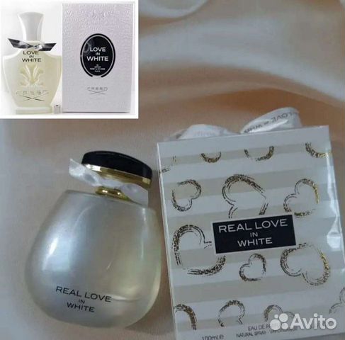 Парфюмерия женская Дубай Real love IN white