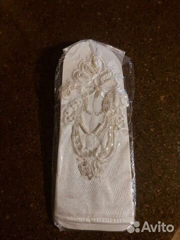 Перчатки свадебные новые