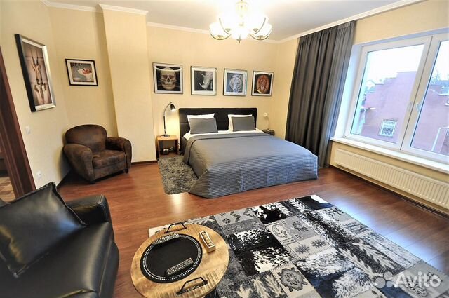 

1-к. квартира, 60 м², 2 кровати