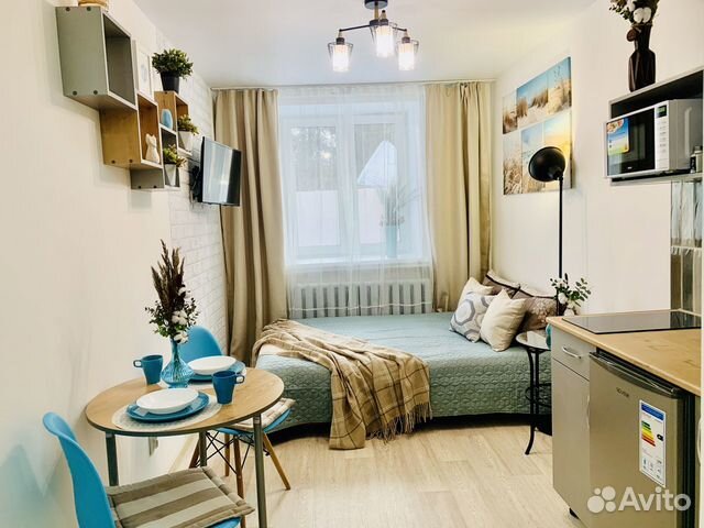 

Квартира-студия, 18 м², 1 кровать