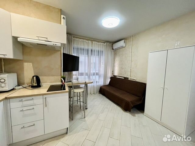 

Квартира-студия, 25 м², 2 кровати