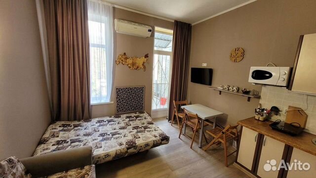 

Квартира-студия, 24 м², 2 кровати