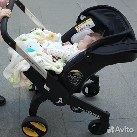 Прокат. Бесплатная доставка Коляска автолюлька 4в1