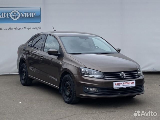 Volkswagen Polo 1.6 AT, 2017, 116 235 км