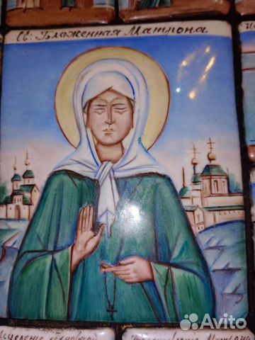 Икона святой блаженной Матроны московской