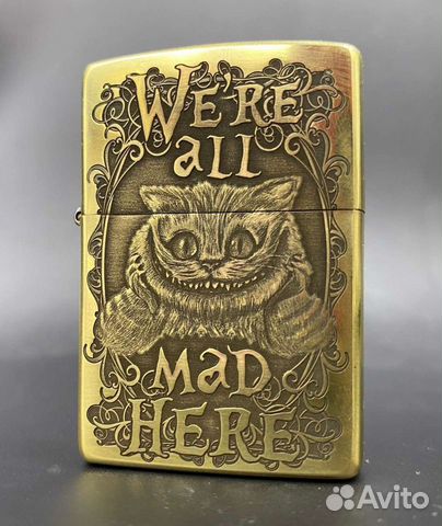 Зажигалка Zippo - Alice in Wonderland