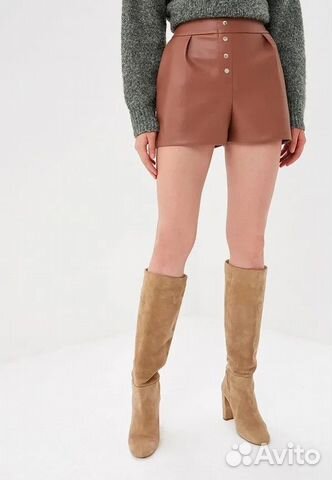 Шорты кожанные Love Republic