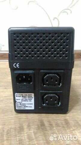 Ибп Powercom Back-Up BNT 600A