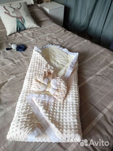 Детское одеяло на выписку