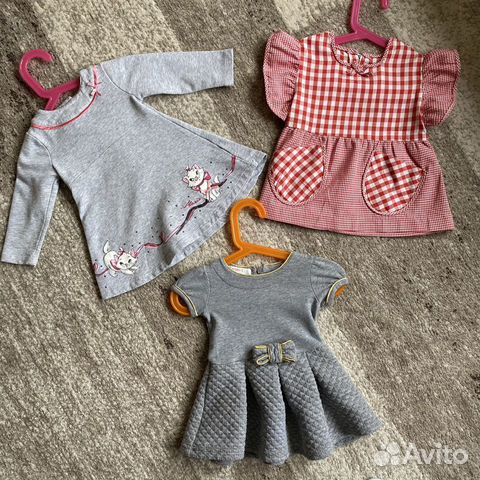 Платье для девочки 62