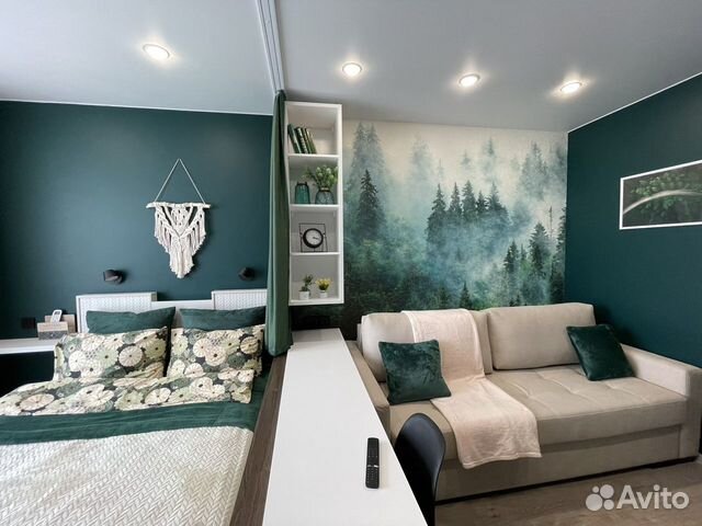 

1-к. квартира, 34 м², 2 кровати