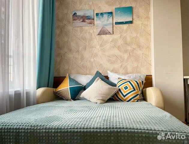 

Квартира-студия, 28 м², 2 кровати