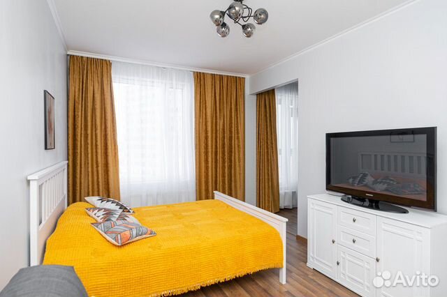 

1-к. квартира, 45 м², 2 кровати