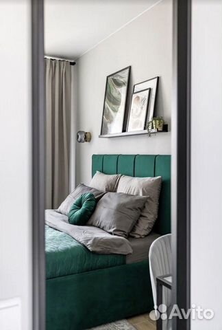 

1-к. квартира, 40 м², 2 кровати