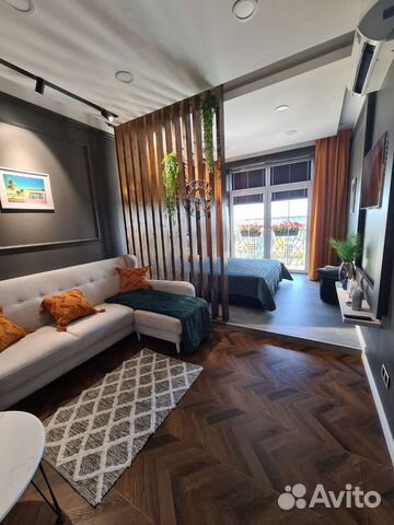 

1-к. квартира, 42 м², 2 кровати