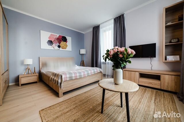 

1-к. квартира, 38 м², 2 кровати
