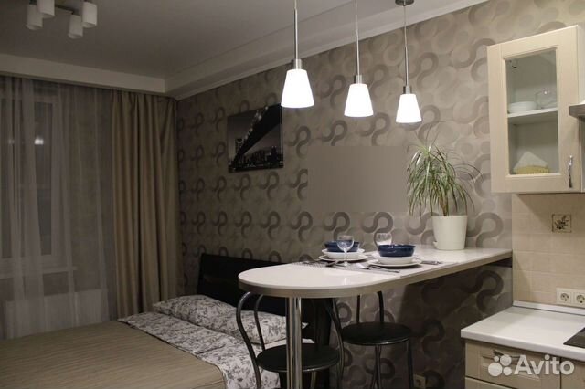 

Квартира-студия, 28 м², 2 кровати