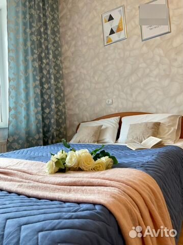 

1-к. квартира, 42 м², 3 кровати