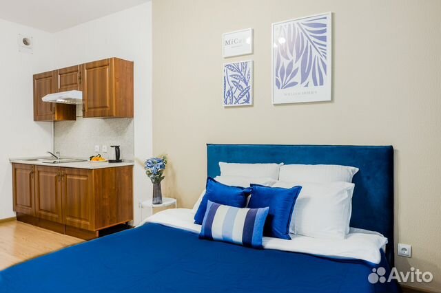 

Квартира-студия, 26 м², 2 кровати