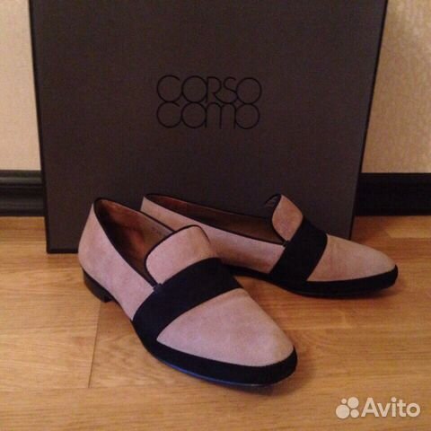 Туфли Лоферы Corso Como замша
