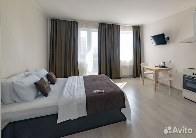 

Квартира-студия, 30 м², 2 кровати