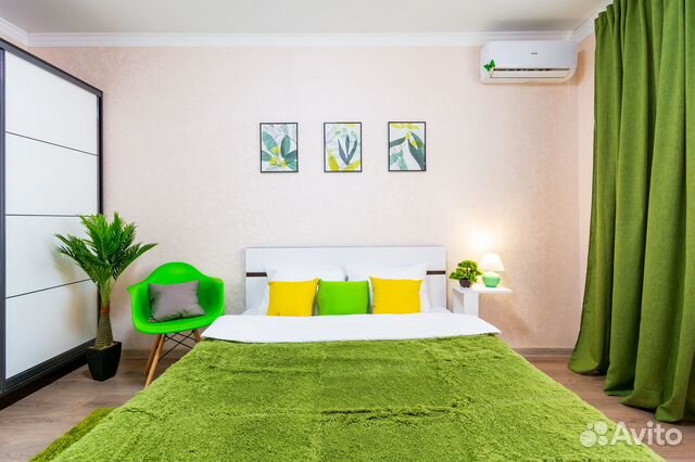 

1-к. квартира, 38 м², 2 кровати