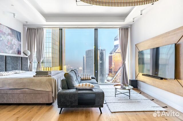 

Квартира-студия, 50 м², 3 кровати