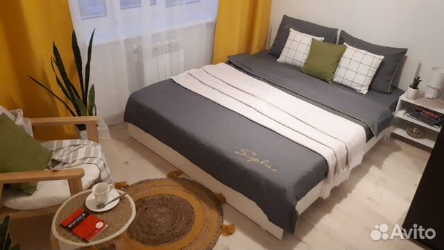 

1-к. квартира, 34 м², 2 кровати