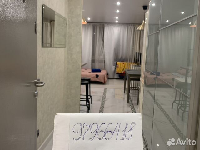 

Квартира-студия, 30 м², 2 кровати