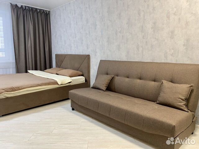 

Квартира-студия, 35 м², 2 кровати