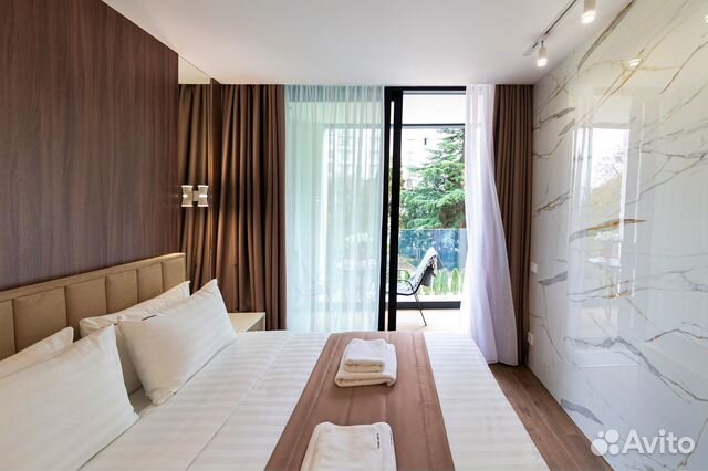 

Квартира-студия, 40 м², 2 кровати