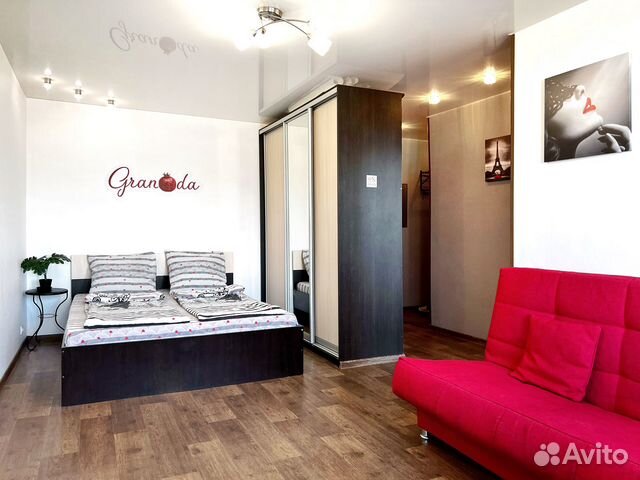 

1-к. квартира, 37 м², 2 кровати