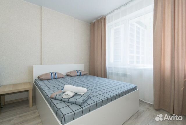 

Квартира-студия, 29 м², 2 кровати