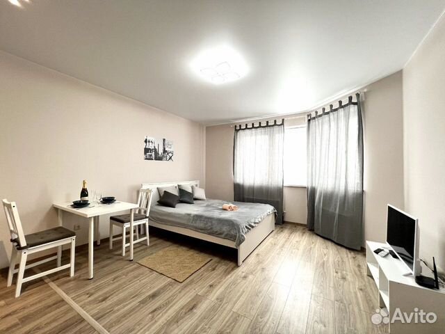 

Квартира-студия, 30 м², 1 кровать